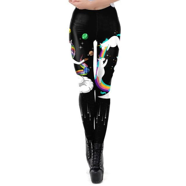 Black Unicorn Leggings